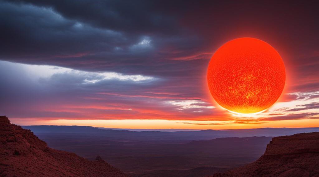 red sun why