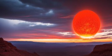 Mysteries of the Red Sun: Causes and Implications Space and earth red sun why